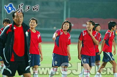 亚洲U19女足锦标赛开展训练,国青女足目标前