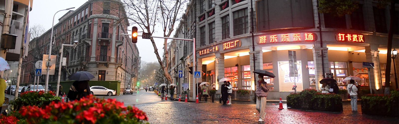 小雨又来武汉串场！好在20℃的春意正舒适