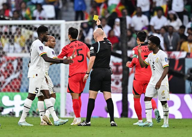 卡塔尔世界杯足球赛H组：韩国对阵加纳