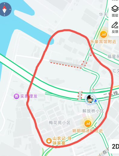 12月7日梅花苑小区门口突发性停水通知