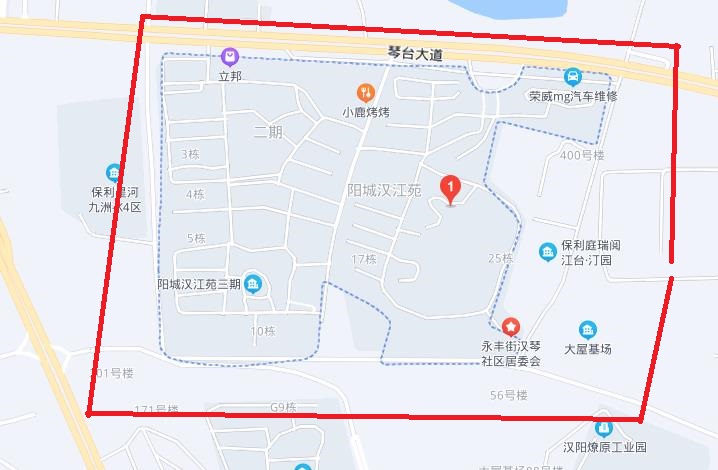 11月20日汉阳琴台大道汉江苑停水公告