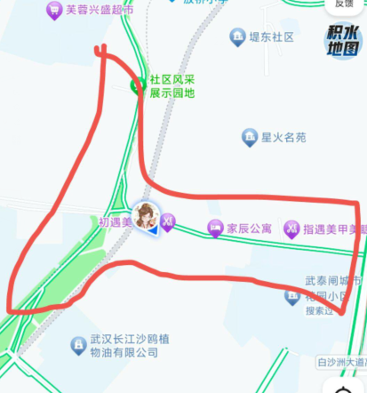7月26日武昌白沙洲中泰花园突发性停水通知