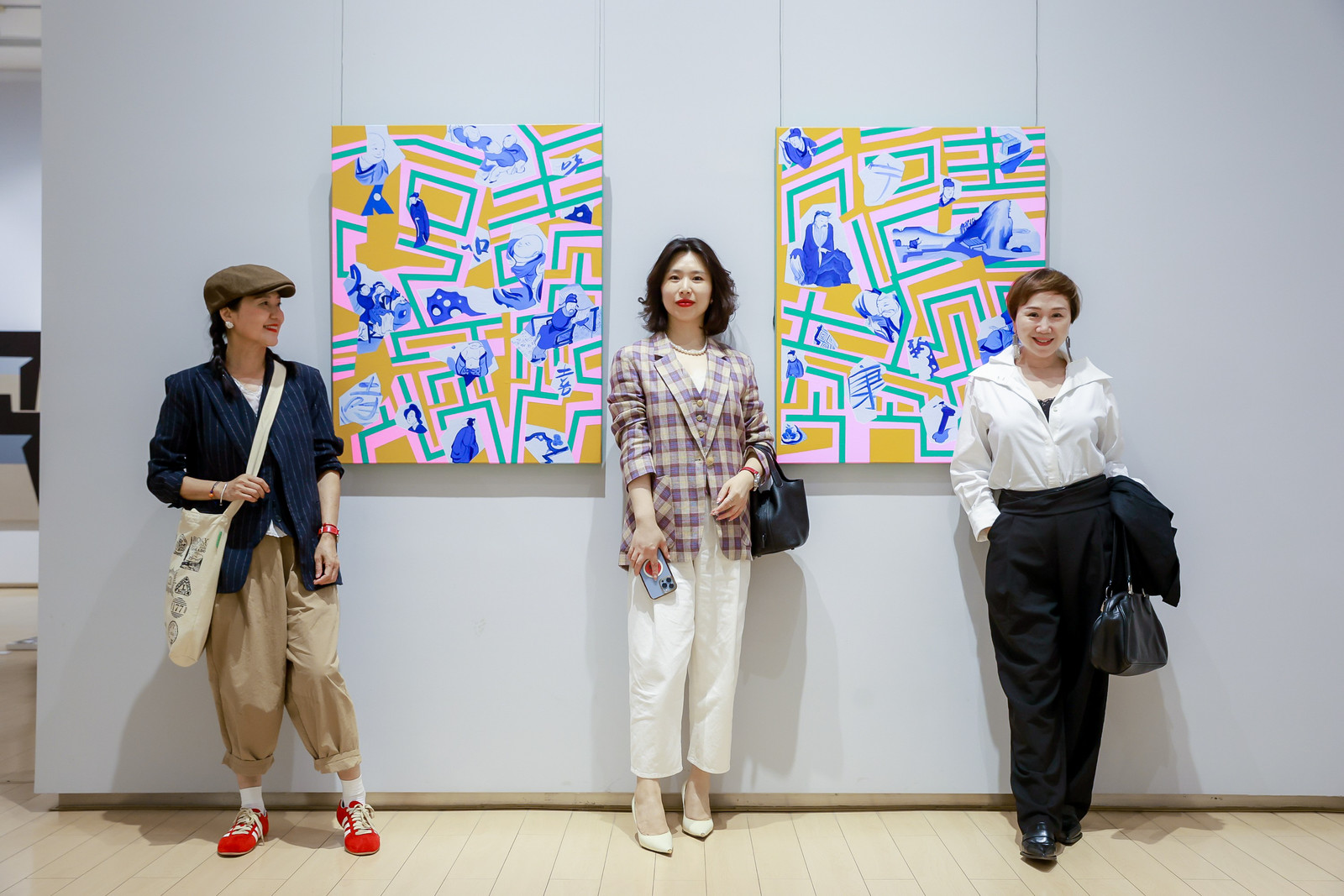 “时空之痕——于轶文 吴涛 柯明三个展”在汉开幕