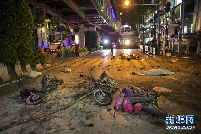 曼谷爆炸事故现场 曼谷爆炸事故现场