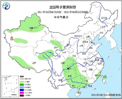 中东部地区有明显降温降雨天气 青藏高原东部多雨雪