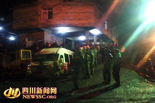 四川筠连煤矿瓦斯爆炸 数百救援人员正搜救矿工