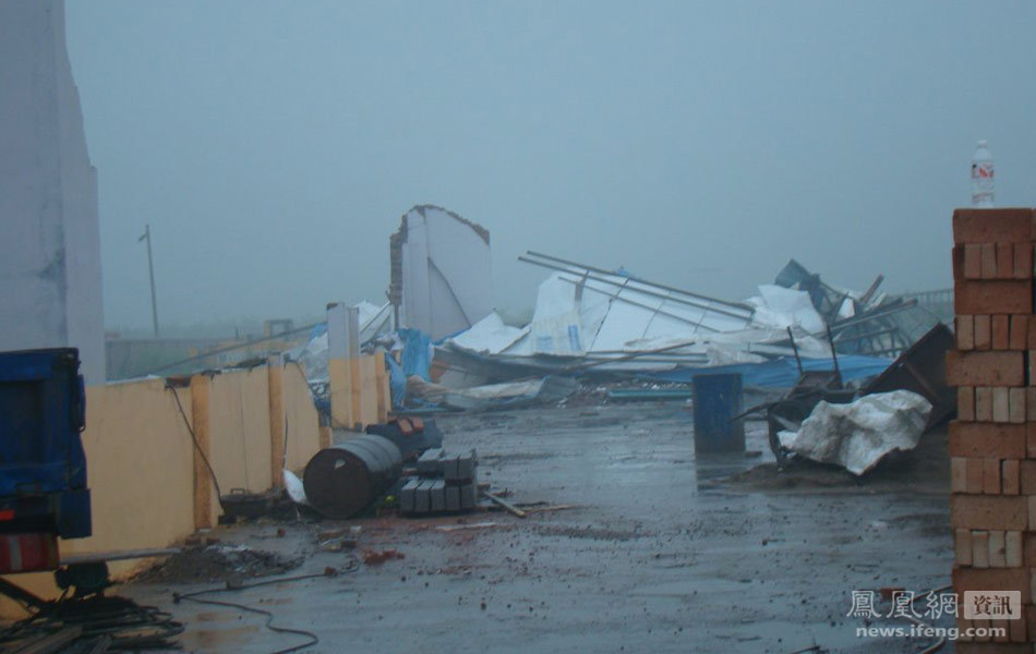 通州遭受龙卷风 事故造成3死6伤
