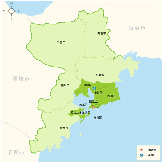 青岛调整部分行政区划撤销三区一市改设两新区