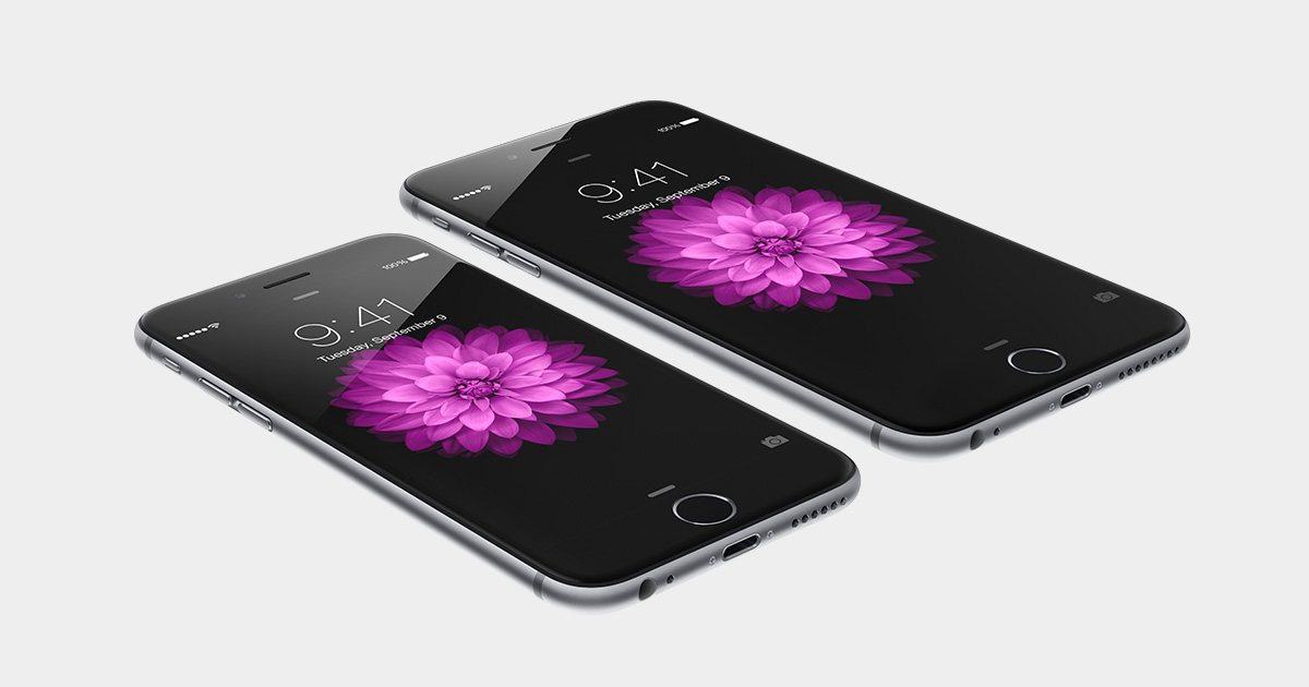 苹果公司今发布两款iPhone6 首发无中国大陆_