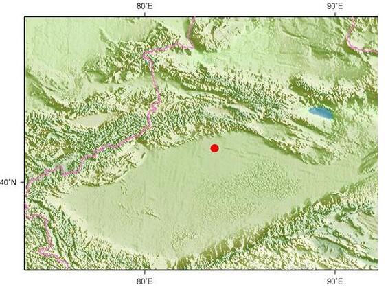 1月28日7时44分新疆阿克苏地区库车县发生3.0级地震