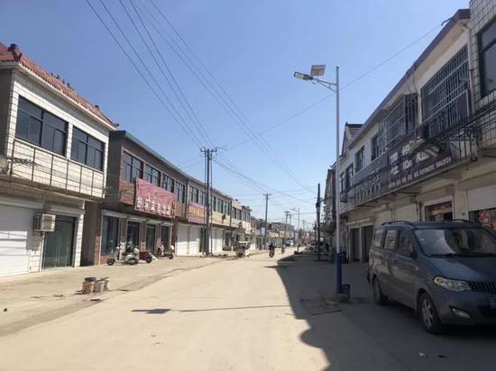 处在关闭十字路口的响水化工园