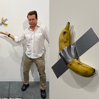 一块胶带一根香蕉售价12万美元，目前已卖出两根