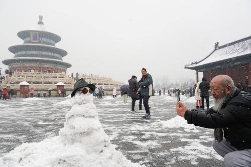 北京下雪了