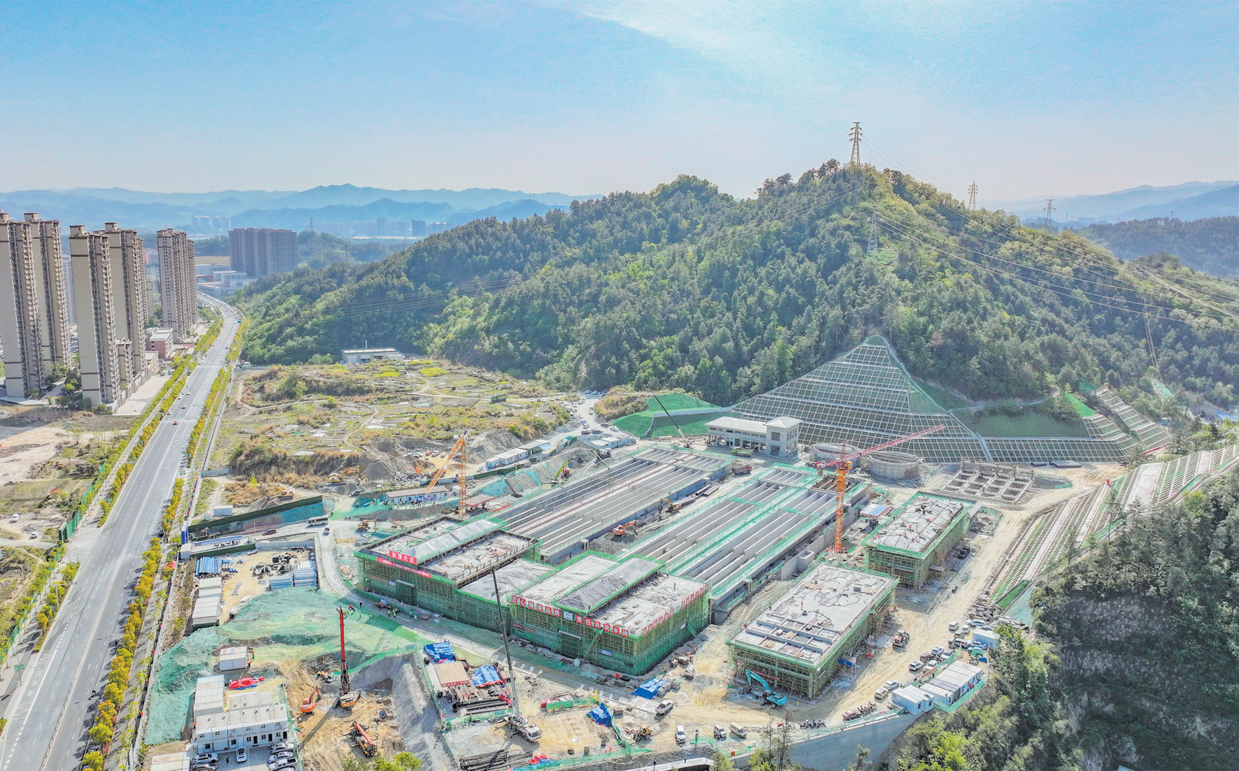 让城区供水进入“双水源”时代——探访十堰城东水厂建设现场