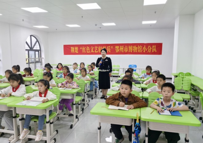 市博物馆“小小讲解员”公益培训进校园