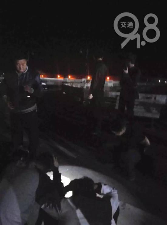 抓捕现场