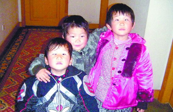 在北京接受治疗的培培、炎炎、露露(自左至右) 在北京接受治疗的培培、炎炎、露露(自左至右)