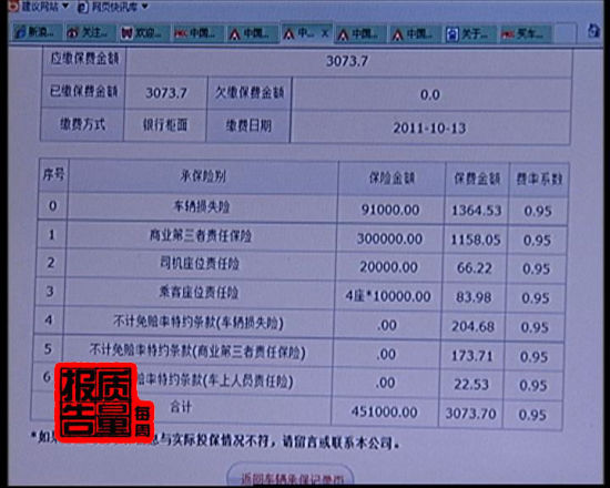 央视曝平安车险违规违法 条款暗藏猫腻