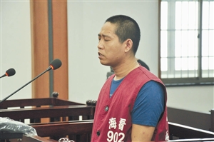 凶手昨受审 通讯员供图