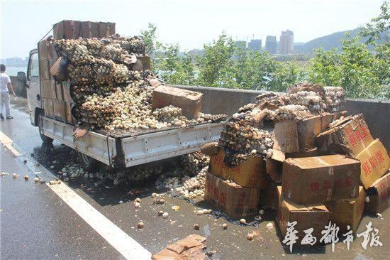 四川高速路1辆货车自燃 2万枚鲜鸡蛋被烤熟 四川高速路1辆货车自燃 2万枚鲜鸡蛋被烤熟