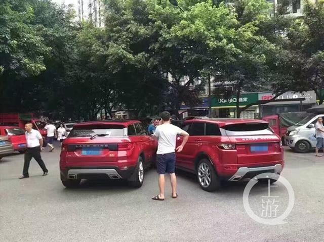 陆风撞路虎 网友:像得傻傻分不清,快滴血认亲