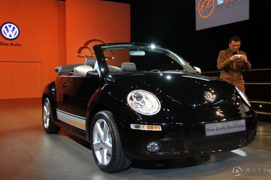 2010款 甲壳虫 2.0L 墨橘敞篷豪华版 上市实拍