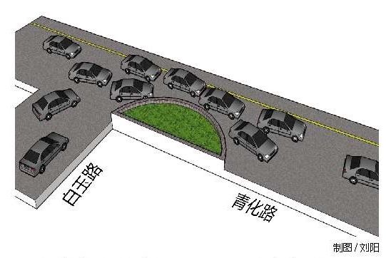 青山一路口成堵车“百慕大”