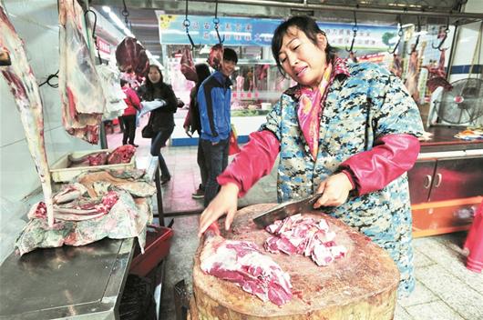 武昌海鲜市场_天气转冷江城羊肉销量火爆市场价格稳中有降