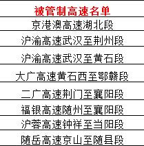 湖北大部地区发大雾黄色预警 部分高速实施管制