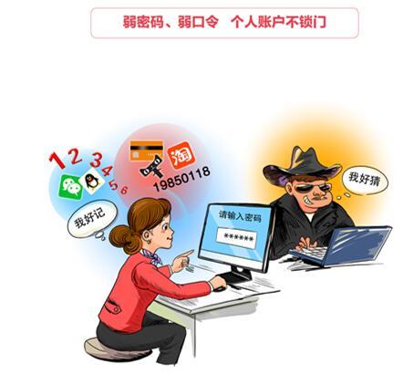 武汉人不安全上网行为：“多账号同一密码”居首