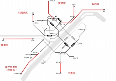 地铁16号线年内开建 通向汉南 覆盖最后一个新