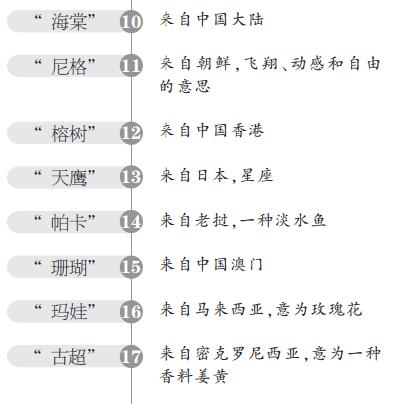 苗柏是啥原来台风命名有大讲究这种情况还会被除名