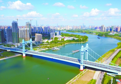 新月湖桥通车,9座汉江大桥看看哪座最美