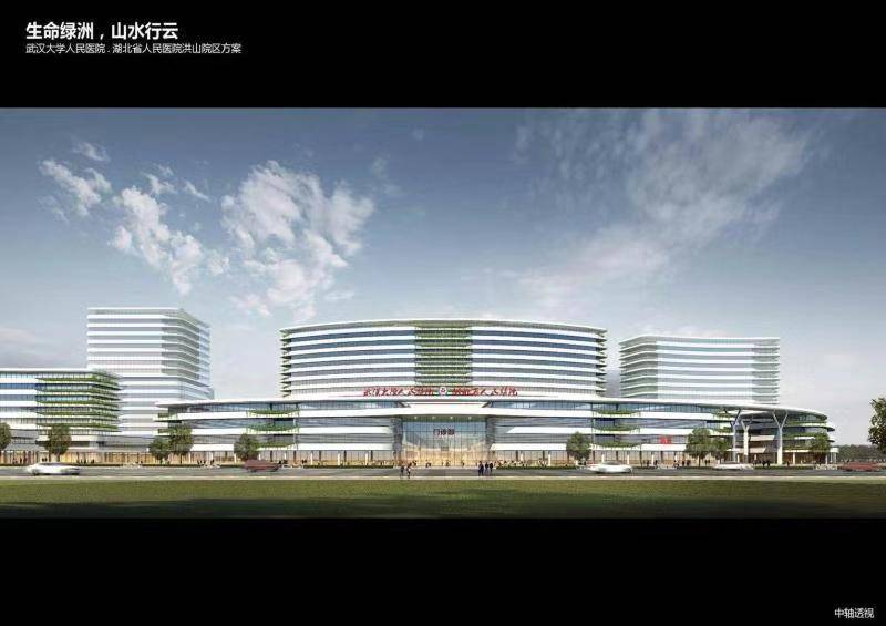 武汉大学人民医院洪山院区即将开建,定位公立
