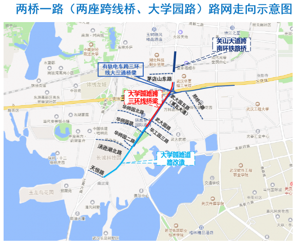 居民出行更方便！武汉光谷这两条“主动脉”通畅了