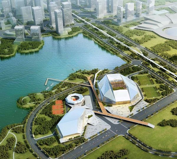 没跑道球星从面前跑过，武汉将建这样的专业足球场