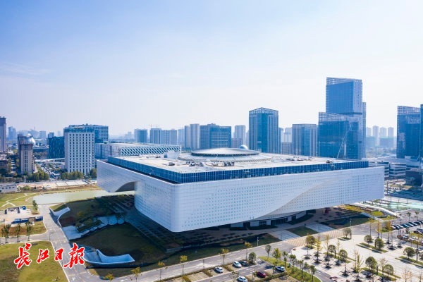 湖北省科技馆新馆工程主体完成
