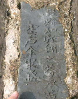 大批明代青砖现武昌江堤