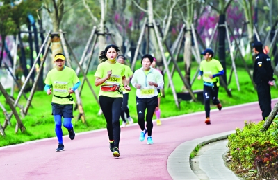 汉马带动武汉市民跑步热