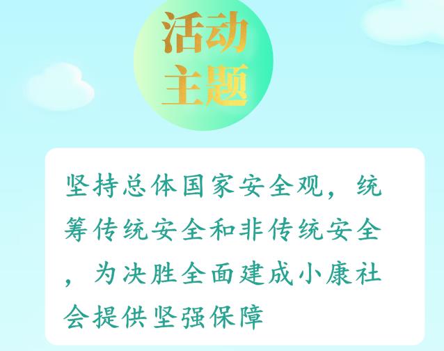 全民国家安全教育日|5张海报带你了解今年重点