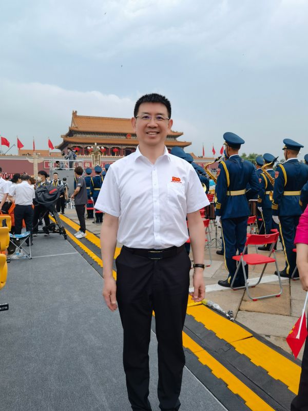 我在北京天安门｜高德红外党委书记、董事长黄立：为挺起我们民族高科技的脊梁，做一根坚强的筋骨