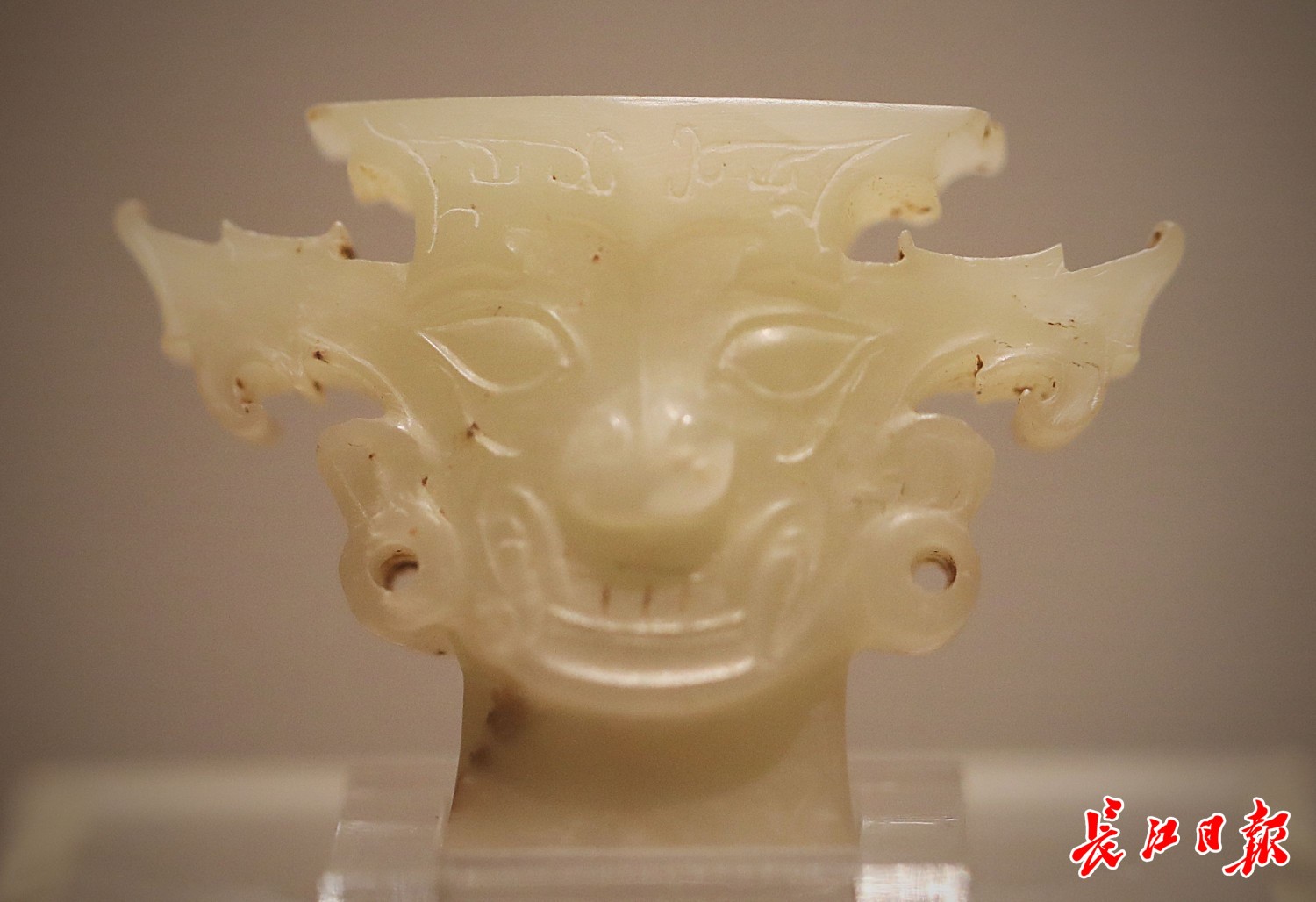4000年前玉器头像“神秘微笑”令人惊艳丨沿着长江读懂中国——湖北千里长江行