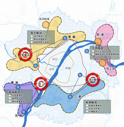 10年变迁:武汉地图看变化图片