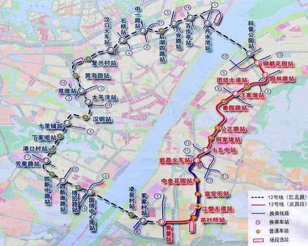 武汉地铁12号线江北段何时开工？权威回复来了