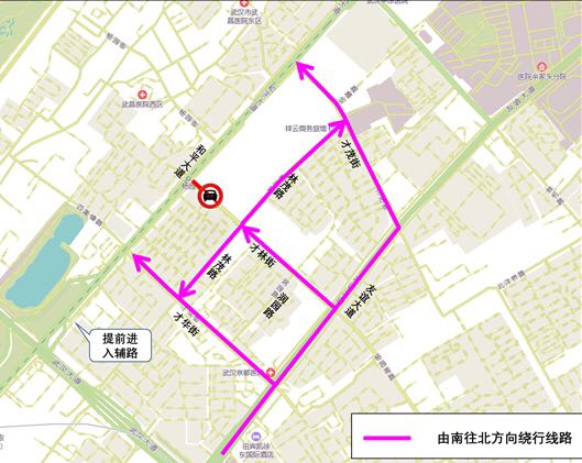 22日起,地铁5号线杨园站施工,这些路段禁止通行