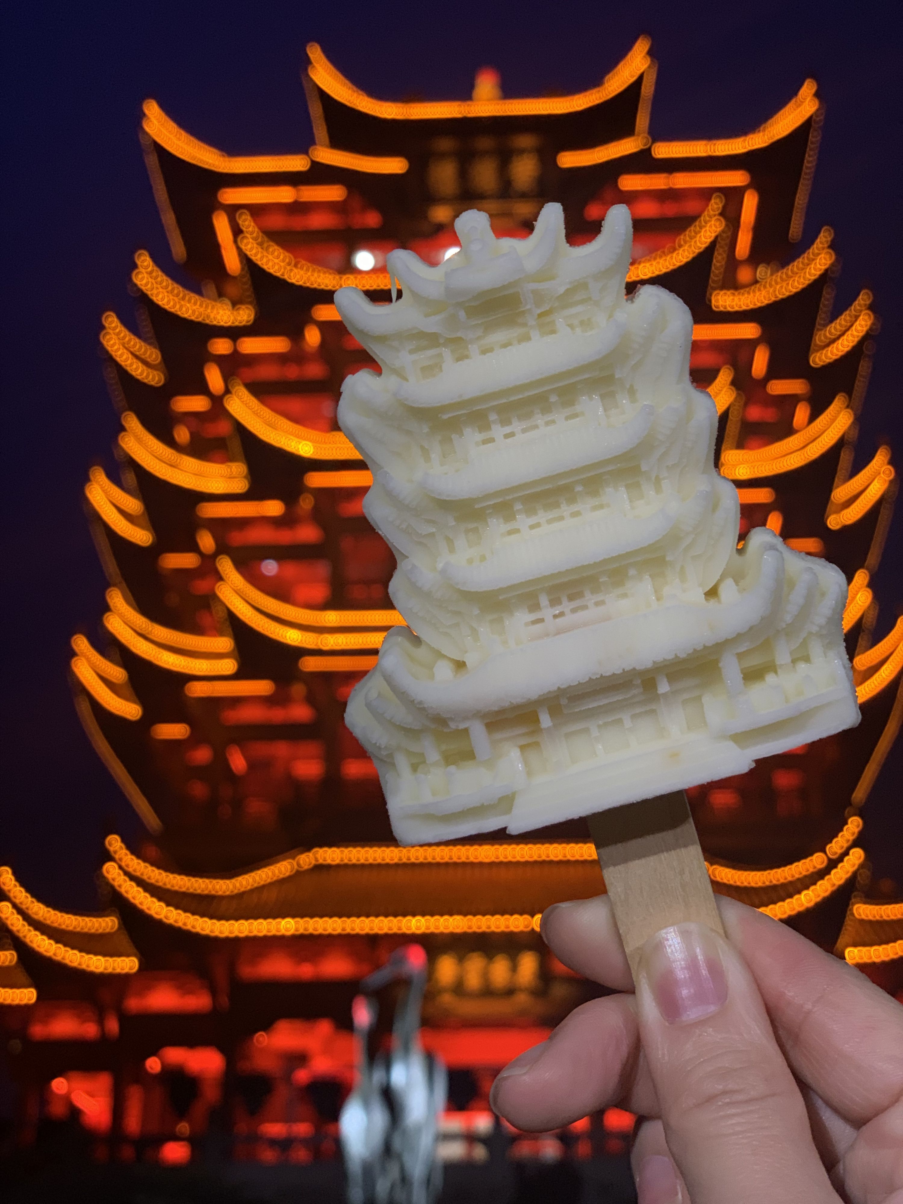 北京故宫的“脊兽”雪糕销量红火