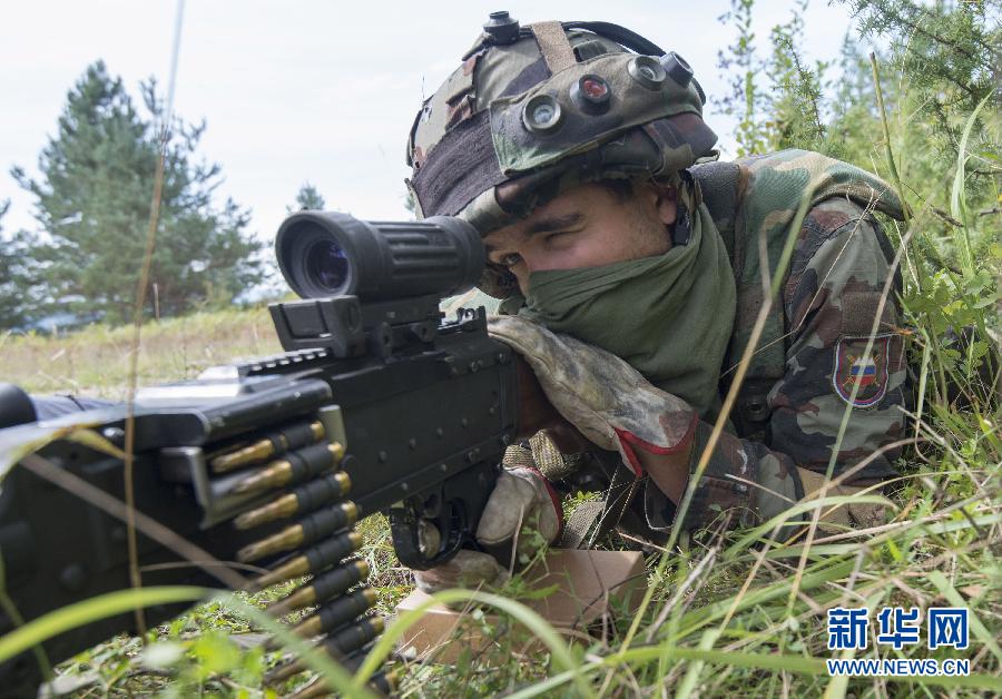 （国际）（2）“快速反应2015”多国联合军事演习在克罗地亚举办媒体开放日