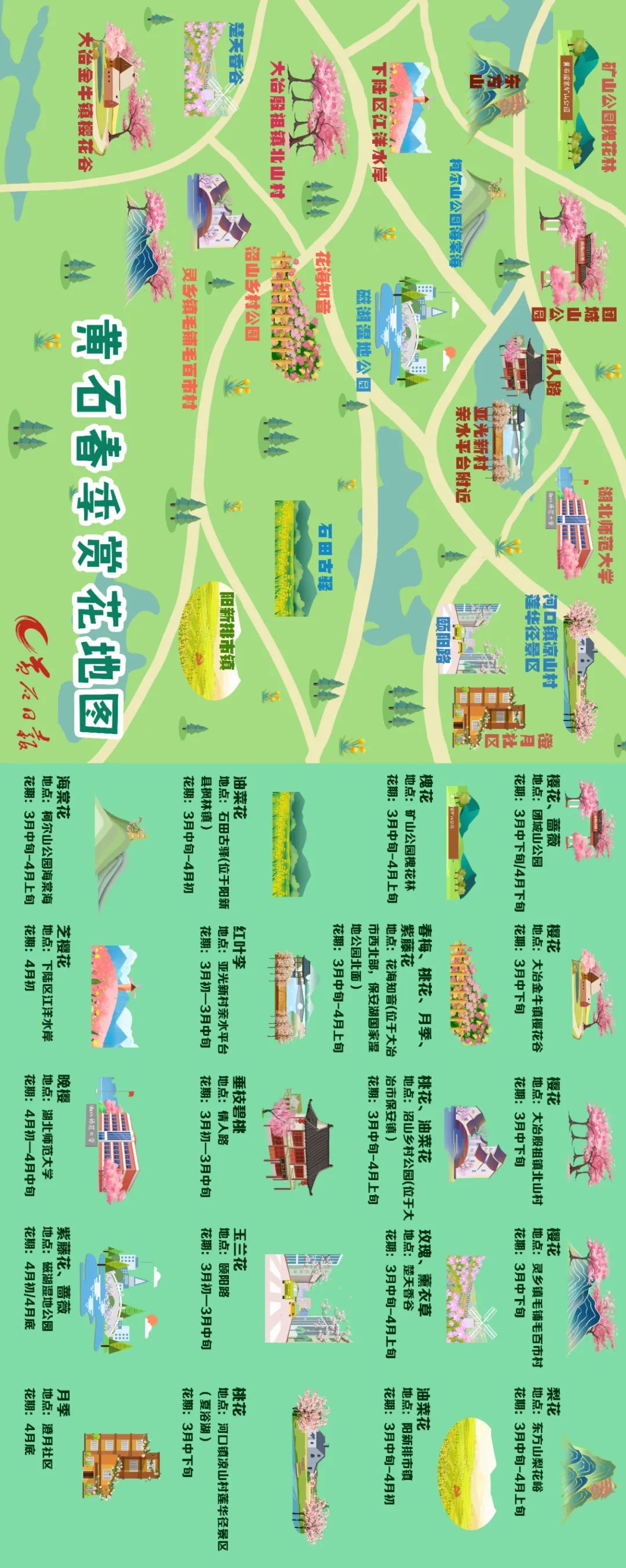 4月25日，州文广旅局发布“延边赏花地图”，邀请五一假期来延旅游的游客走进花丛，相约一场浪漫的花事。