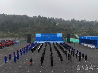 江津经泸州至宜宾高速公路（四川境）项目开工动员暨四季度全市交通重点项目集中开工