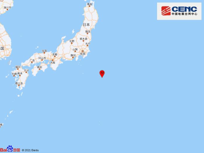 日本本州东南海域发生53级地震震源深度10千米